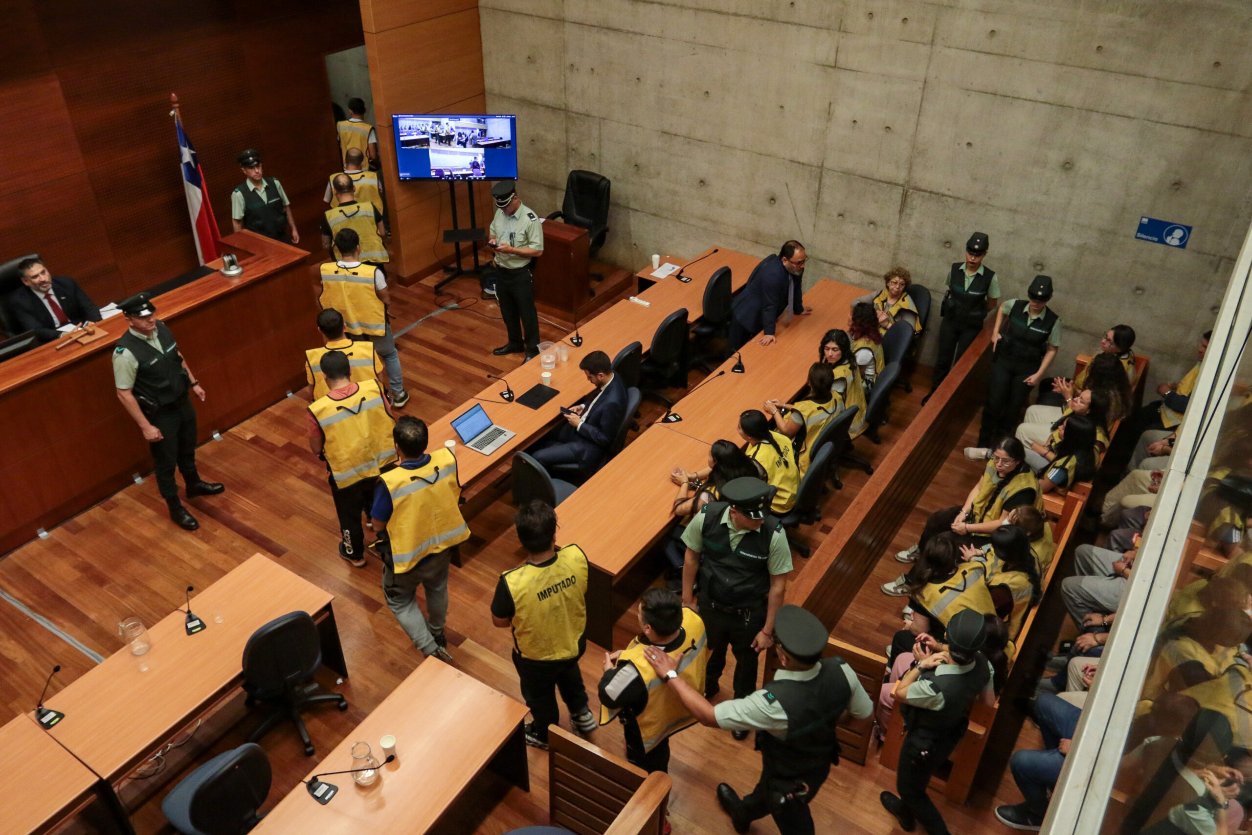 Operación apocalipsis: Decretan prisión preventiva para 62 imputados por red de corrupción carcelaria